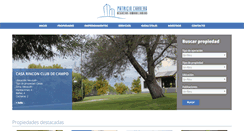 Desktop Screenshot of pcabrerapropiedades.com